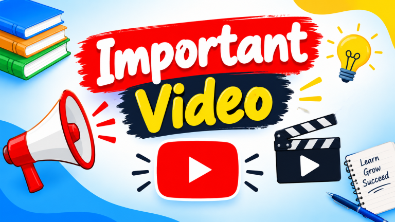 Important videoes